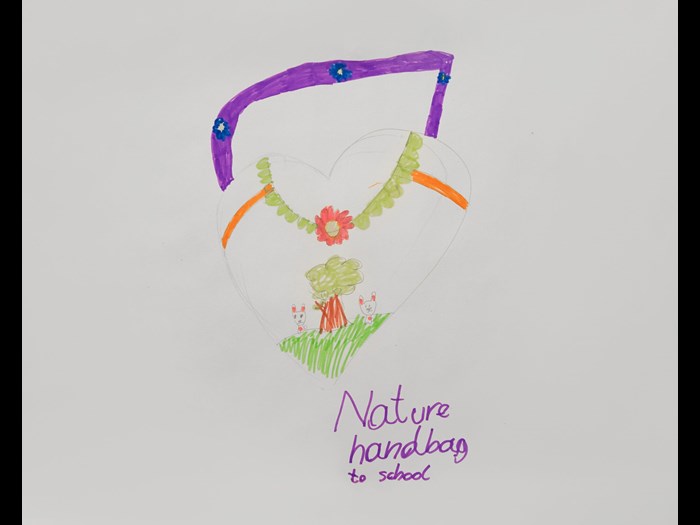 Inspired by nature bag includes seeds to grow wildflowers and attract bees.