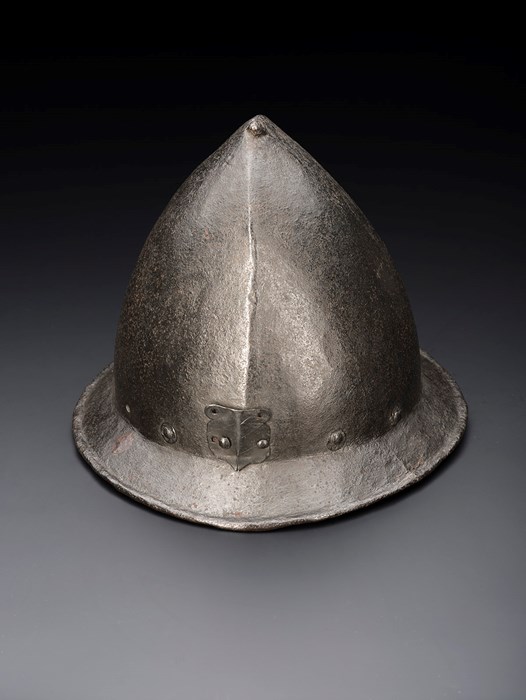 Metal helmet