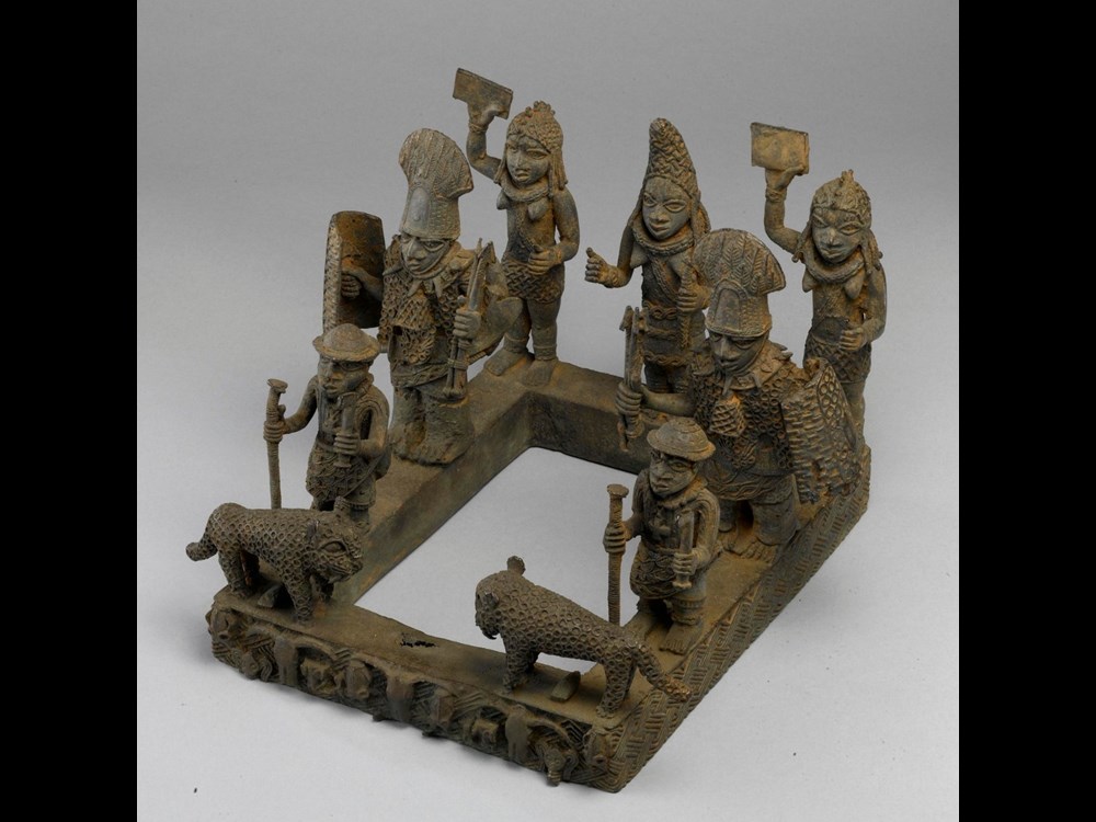 Benin A.1898.380 Altar Piece 1500X1500