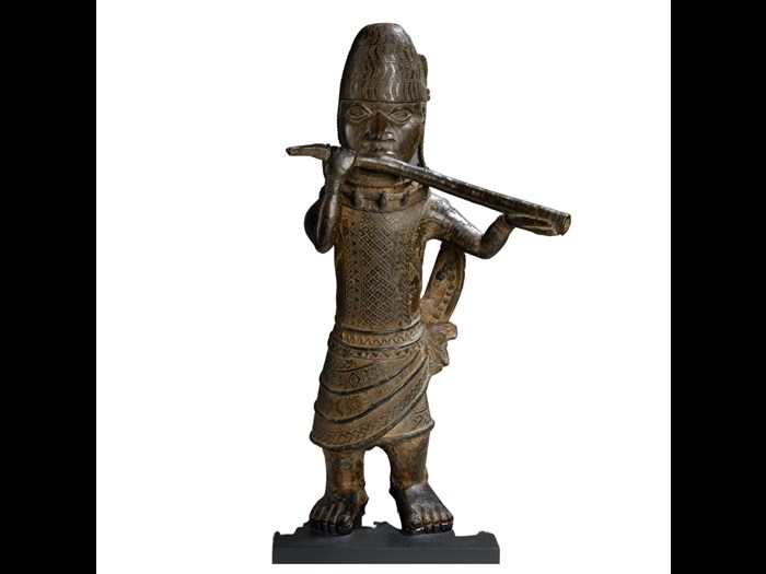 Benin A.1985.630 Hornblower Figure 1500X1500