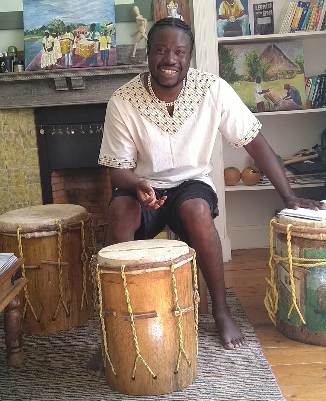 Ronald Raymond Mcdonald Garifuna Drumming