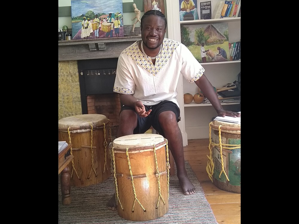 Ronald Raymond Mcdonald Garifuna Drumming