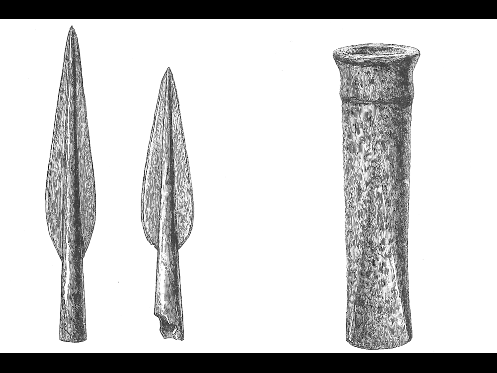 Spears And Gouge Drawing