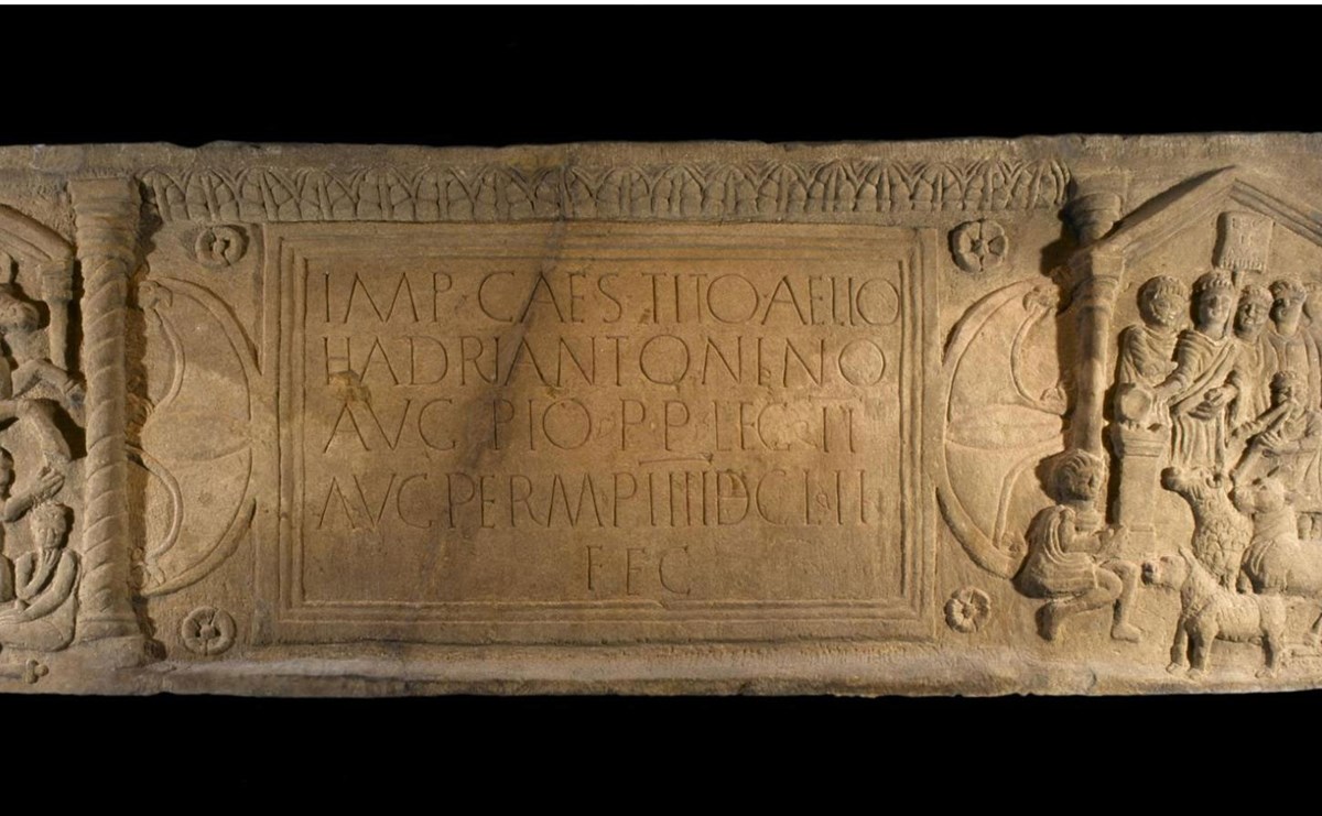 Commemorative stone from the Antonine Wall
