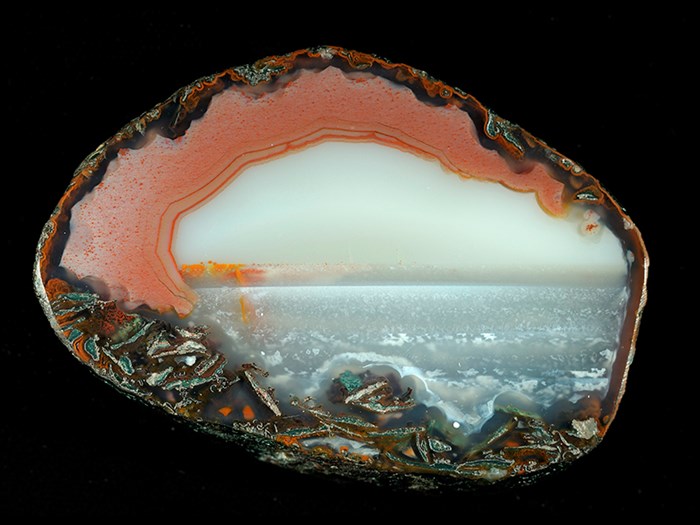 Landscape agate from Blue Hole near Montrose.