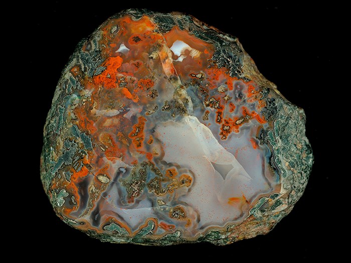 Agate from Blue Hole near Montrose.