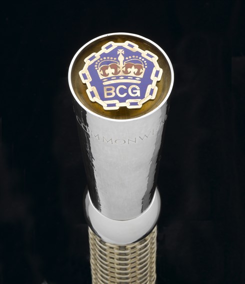 Commonwealth Games baton with logo 1970
