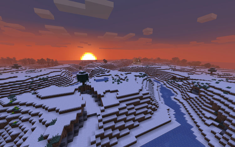 Minecraft, Marcus Persson, 2011. Courtesy of Mojang.
