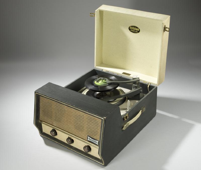 Dansette record player by Dansette Products Ltd, London, c. 1960.