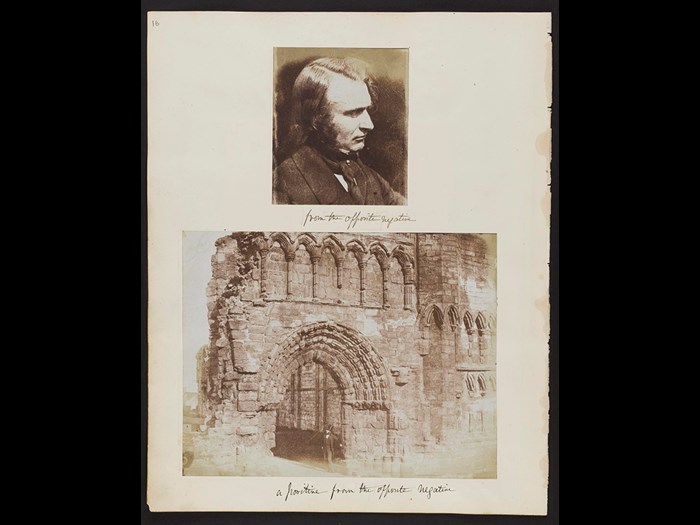 Calotype photographs from an album compiled by Dr John Adamson, among the earliest in Scotland.