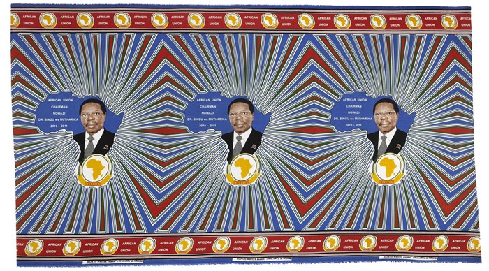 Commemorative cloth for the African Union 2010-2011