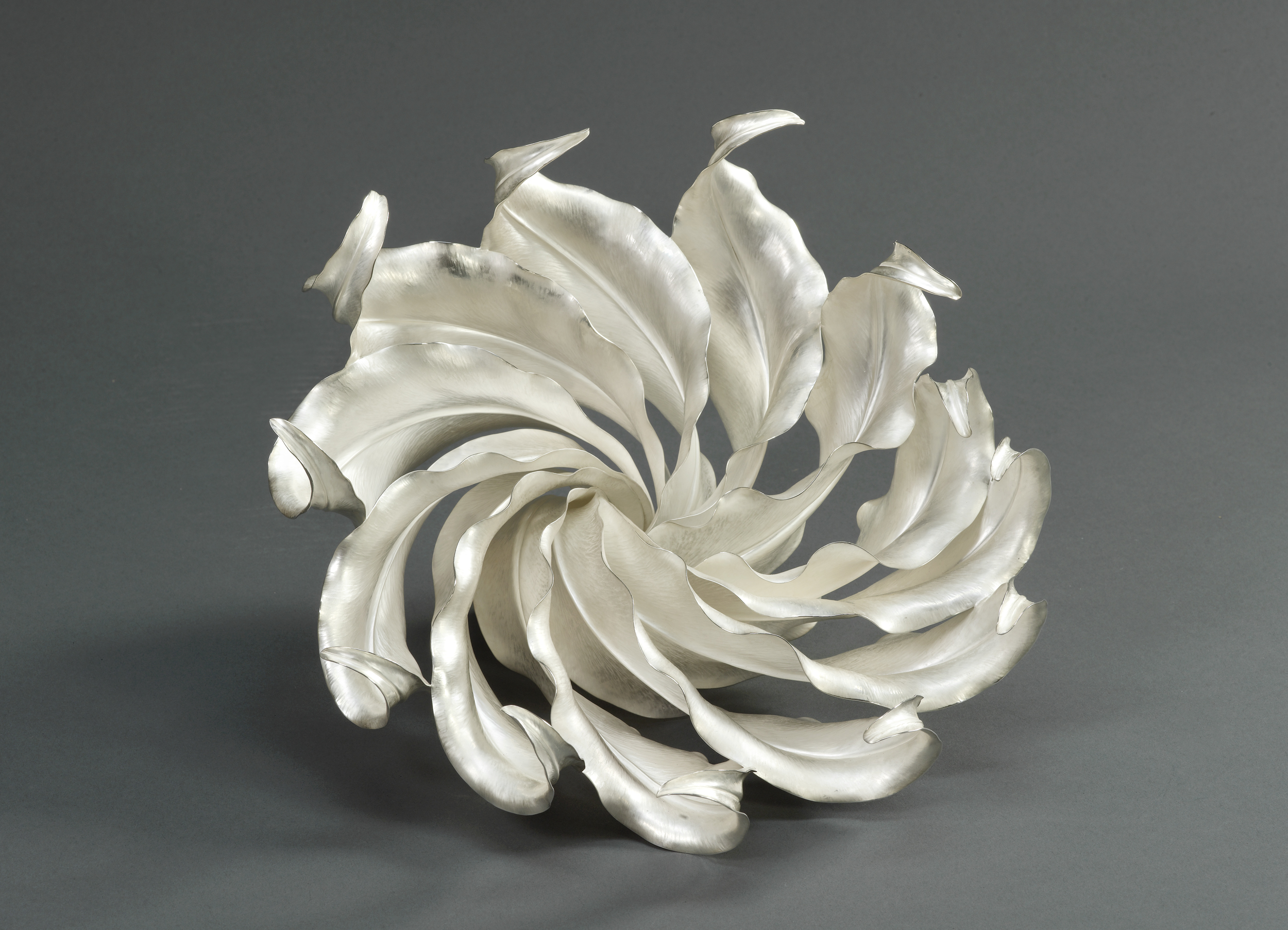 ‘Spiritus’ centrepiece, 2010, Theresa Nguyen. Measurements: Height 19.5cm Width 26.5cm Diameter 24cm. Image © The Goldsmiths Company. Courtesy ‘Collection: The Worshipful Company of Goldsmiths’. '
