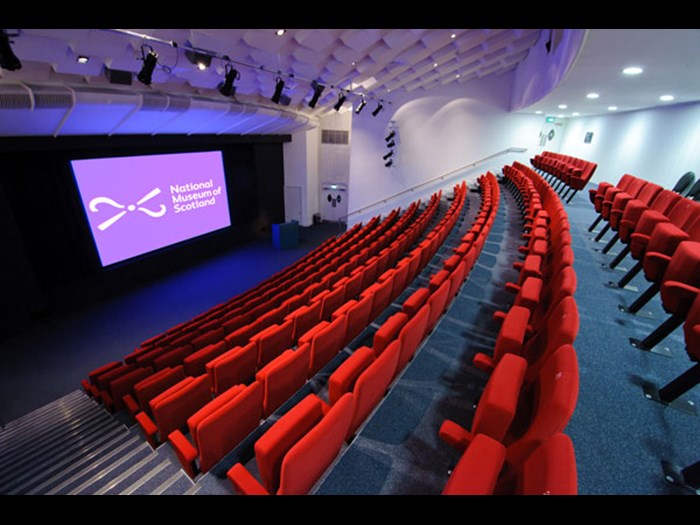 The Auditorium offers comprehensive facilities, seating up to 210.