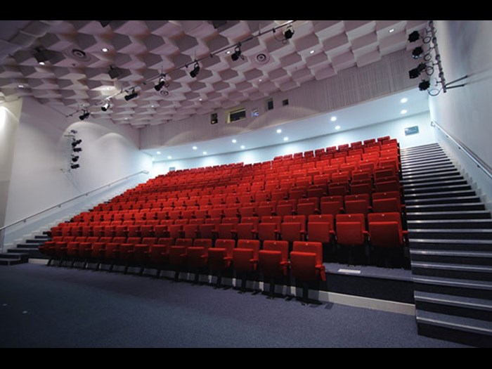 A view of the Auditorium seating at the National Museum of Scotland