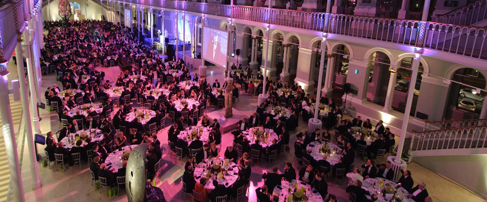 Green Energy Awards in the Grand Gallery at the National Museum of Scotland