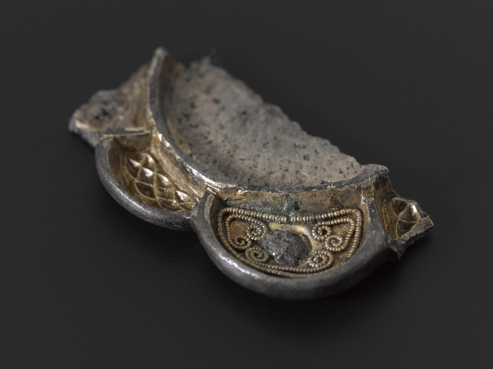 Image of Fragment of Early Historic penannular brooch from Loch Clunie, Perthshire © National Museums Scotland
