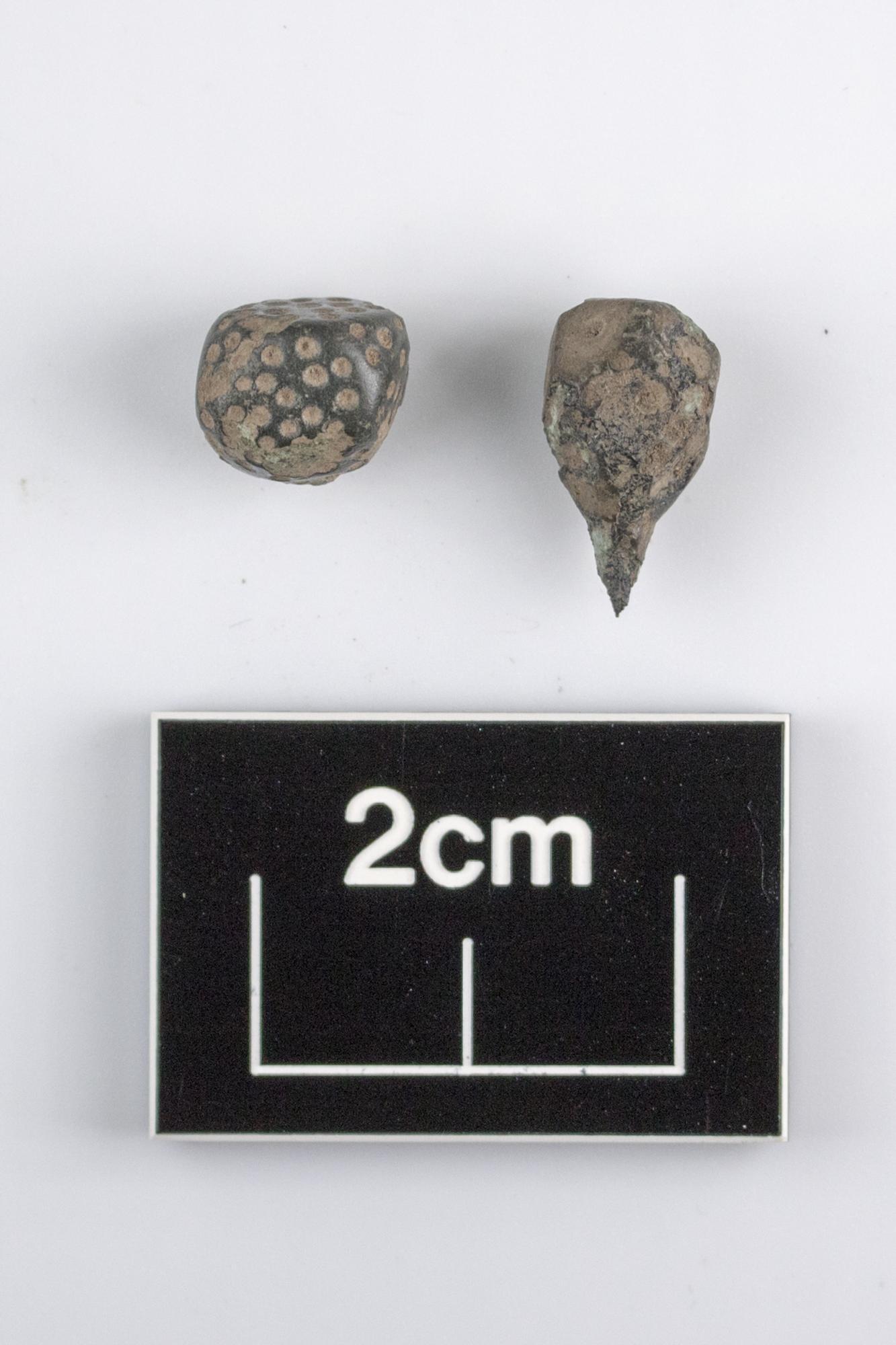 Image of Anglo-saxon pin-head, Ayton, Scottish Borders © National Museums Scotland