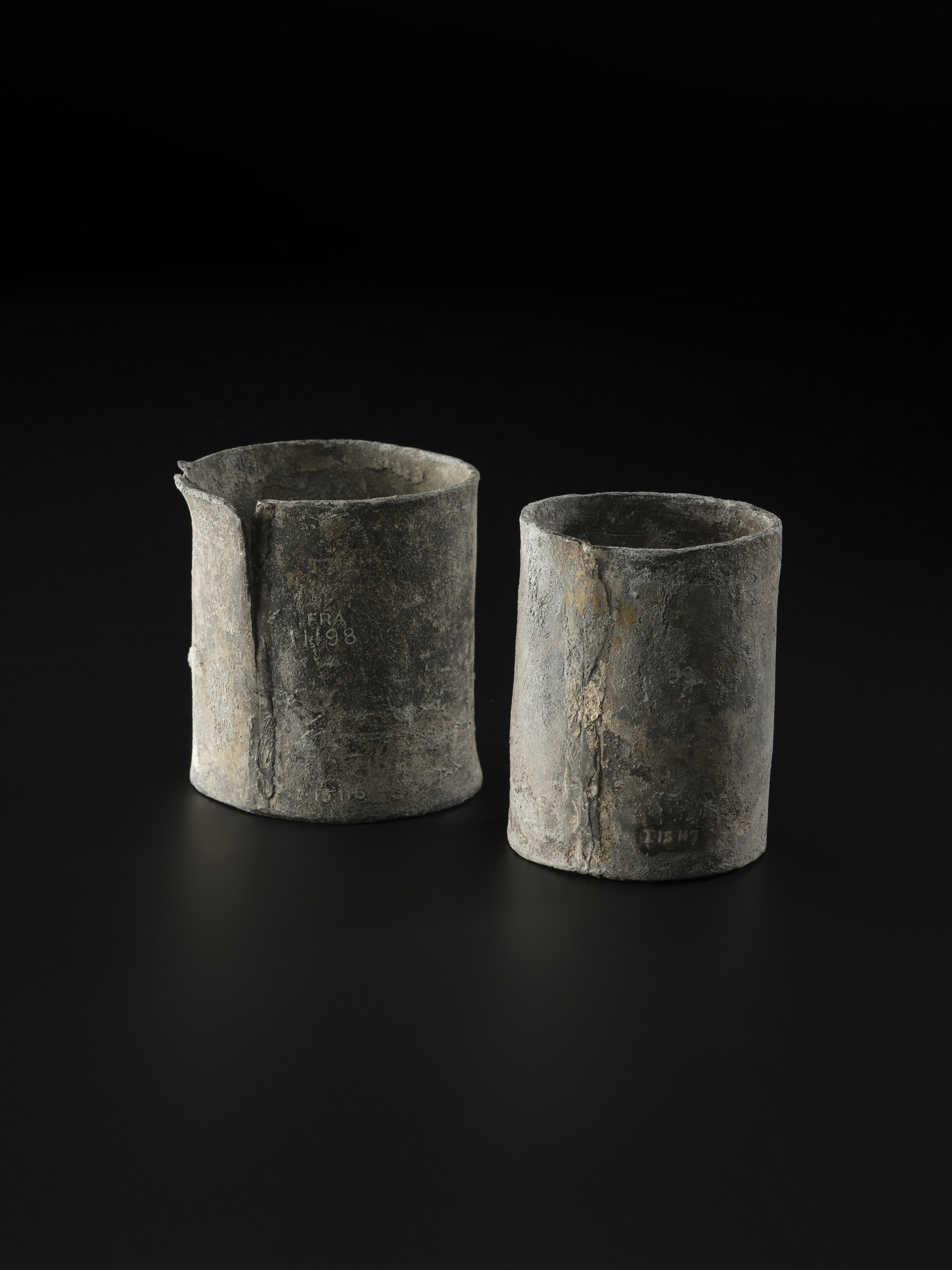 Image of Vessel of lead, from the Roman site at Newstead © National Museums Scotland