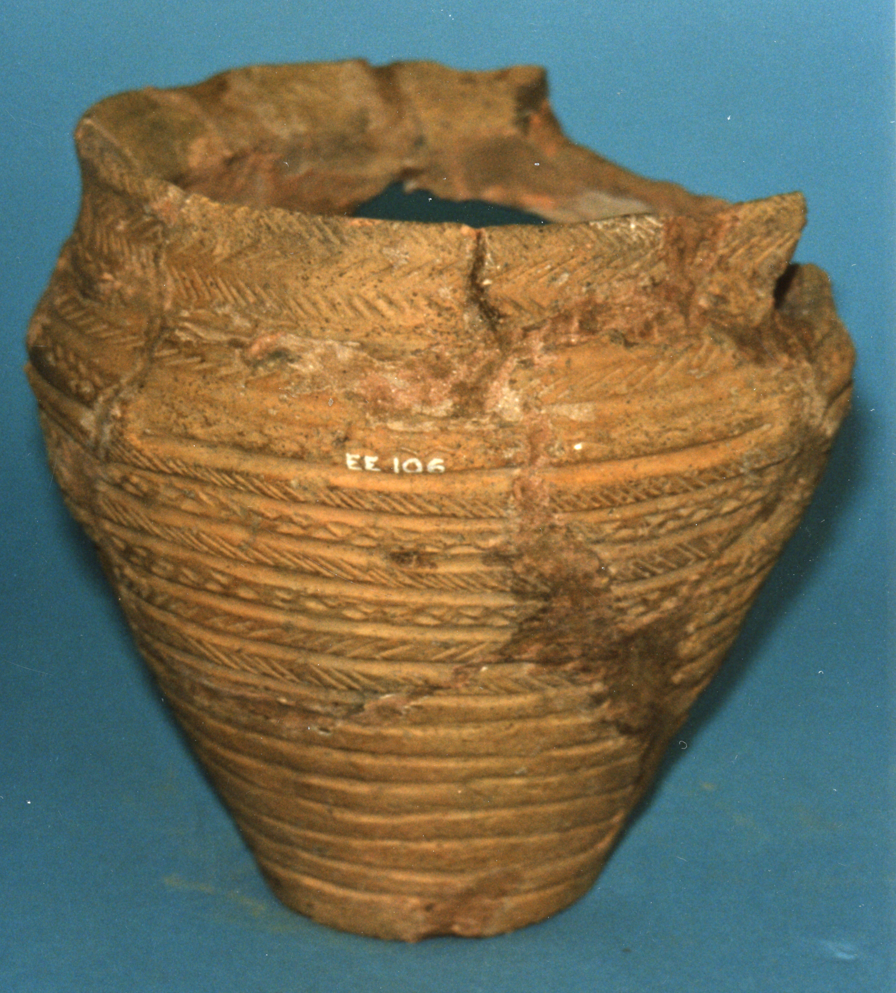 Image of Pottery food vessel from Craigbirnoch, New Luce, Wigtownshire © National Museums Scotland