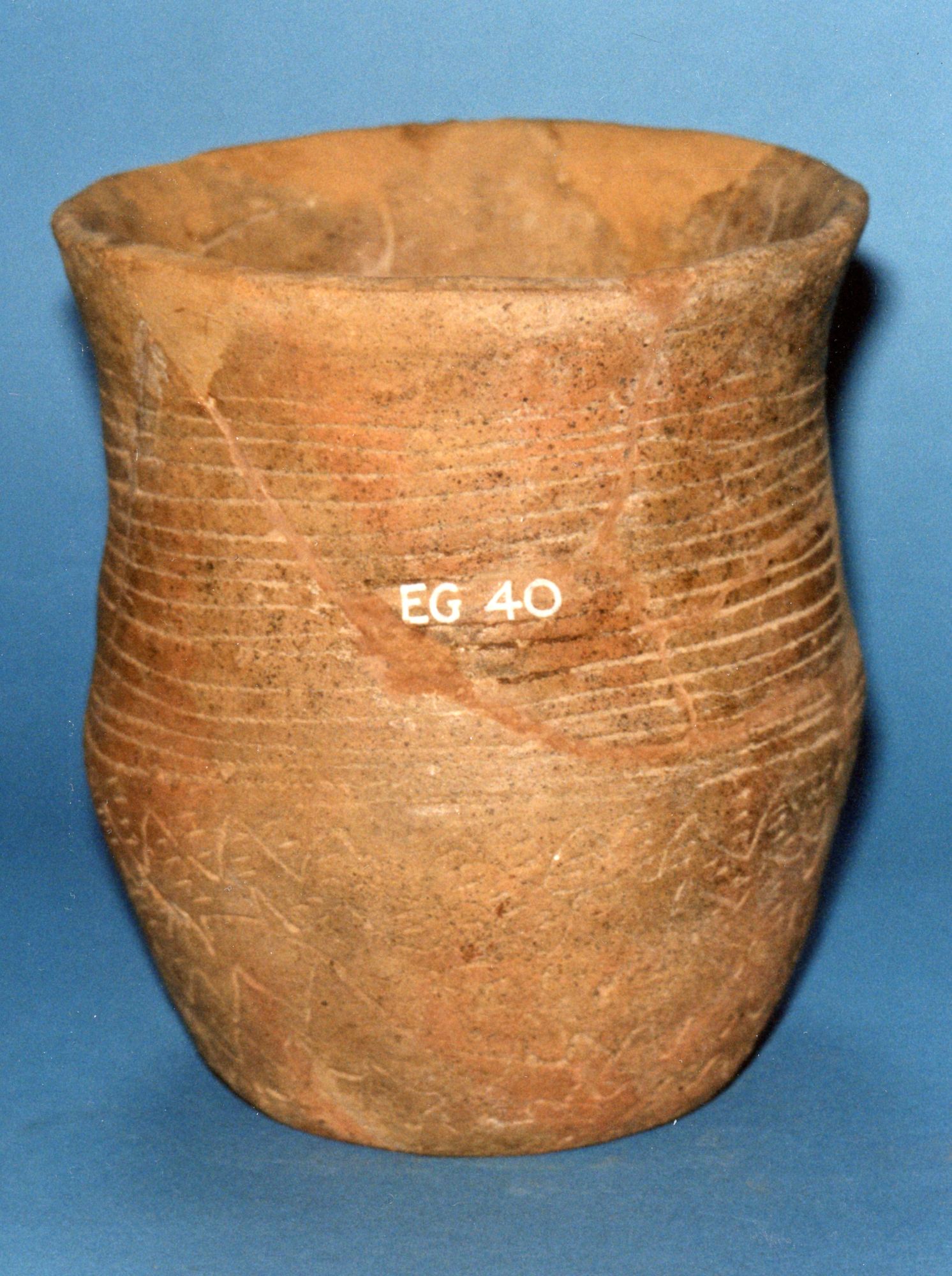 Image of Vessel of Beaker pottery from Bailielands, Auchterarder © National Museums Scotland