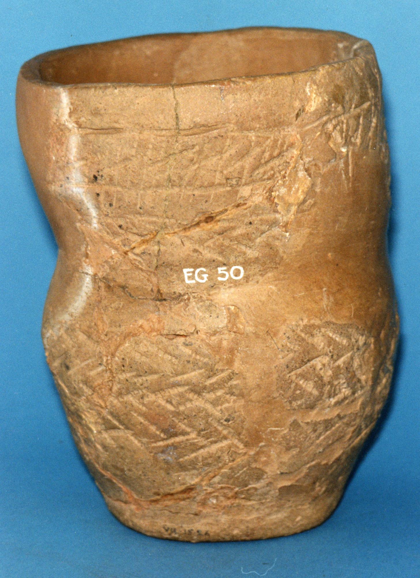 Image of Sherd of Beaker pottery from Seton, East Lothian © National Museums Scotland