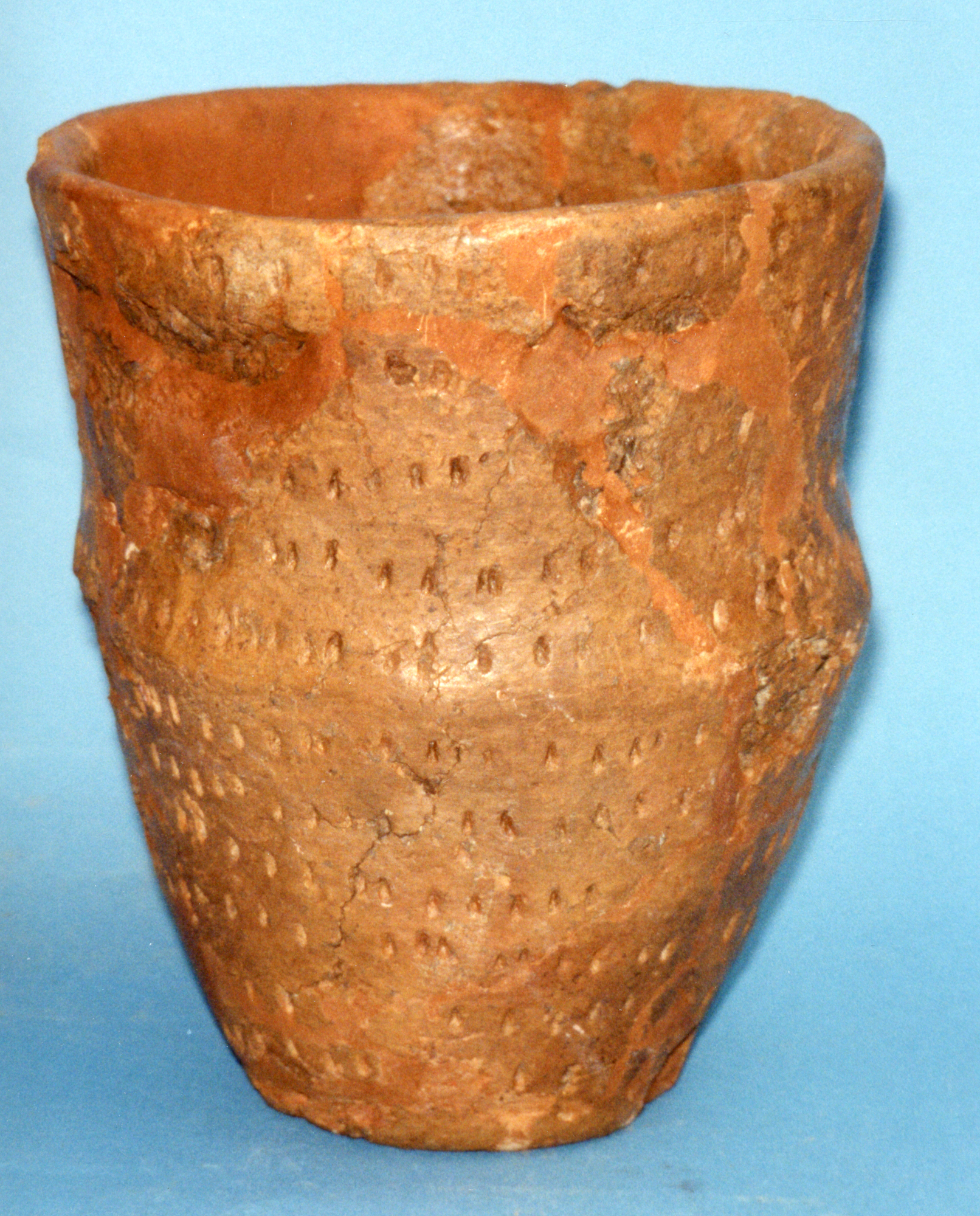 Image of Vessel of Beaker pottery from Limefield Farm, Wiston, Lanarkshire © National Museums Scotland