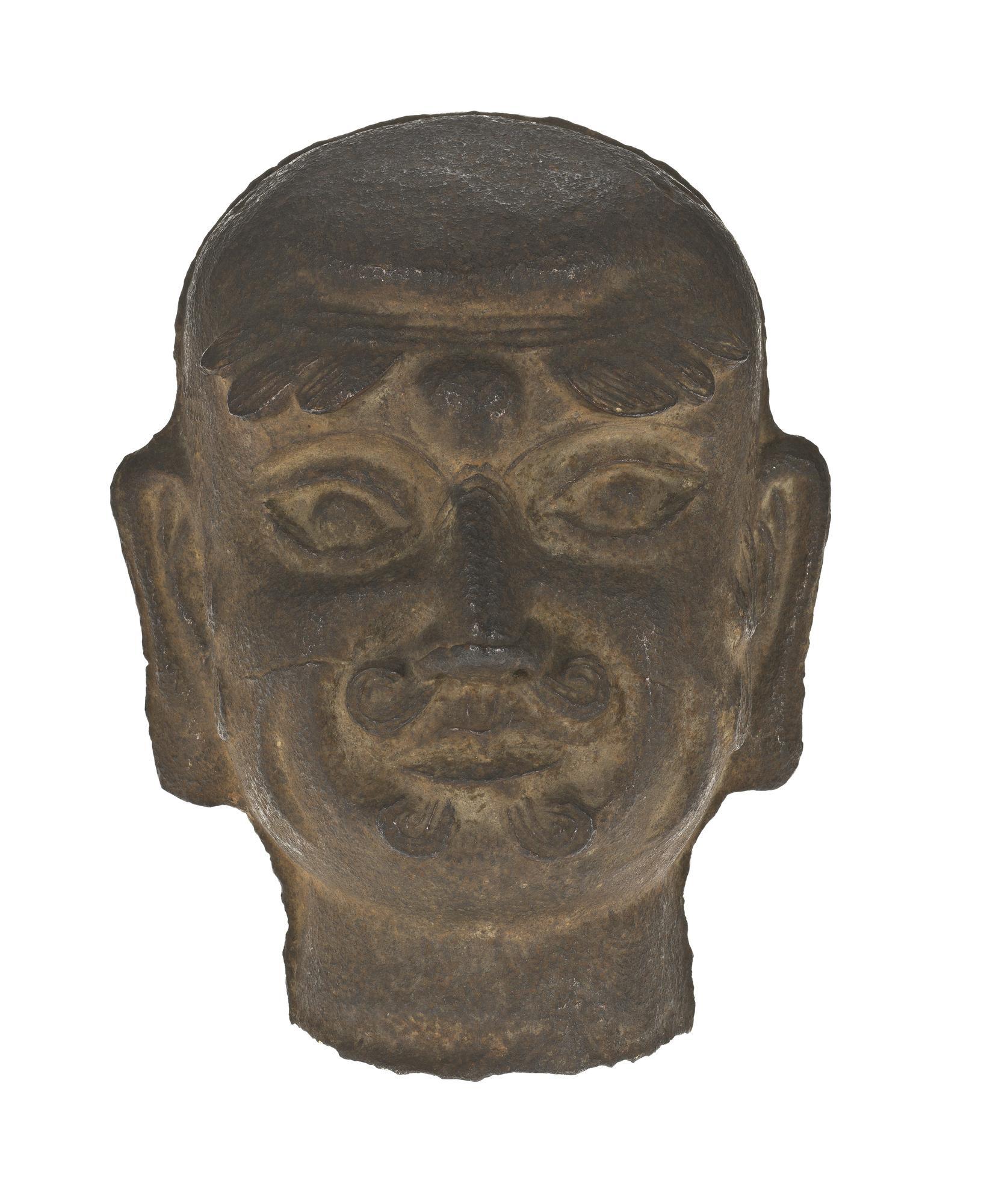 Figure / monk head