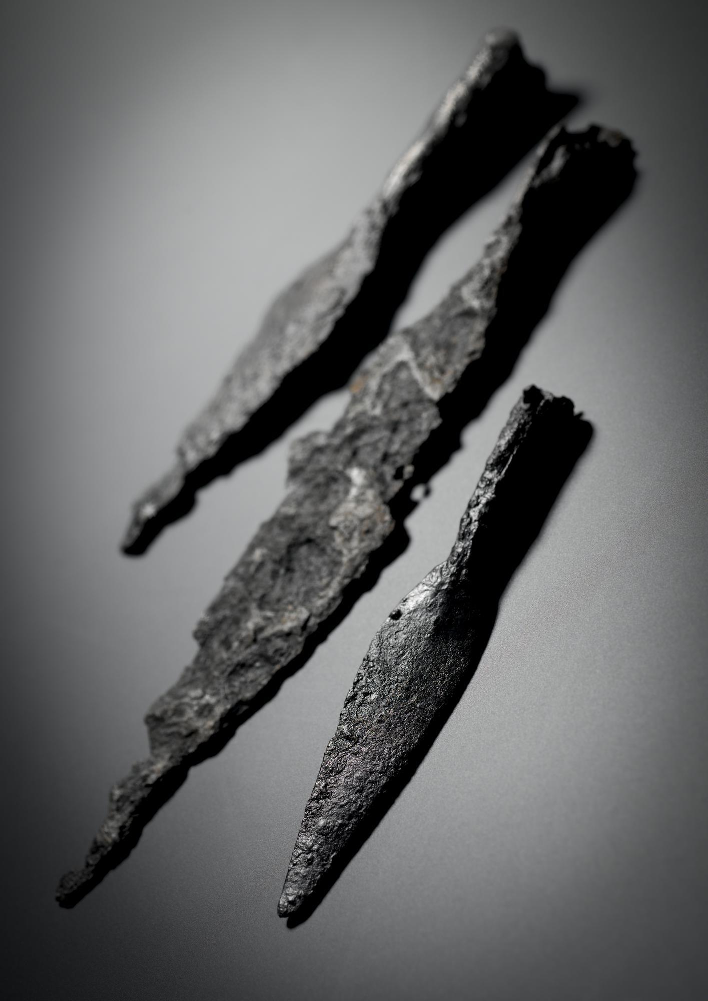 Image of Spearhead of iron, from the Roman site at Newstead © National Museums Scotland